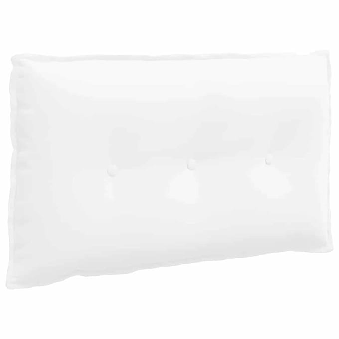 vidaXL - Rugkussen - Wit - 200 - x - 19 - x - 50 - cm - Stof