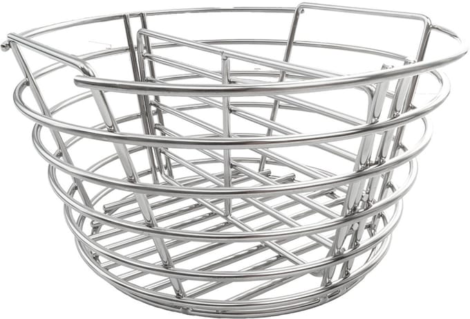 Patton RVS Houtskoolmand voor 15-16" compact kamado - 26 x 25 x 14 cm