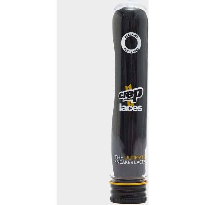 Crep Protect Laces Black Flat