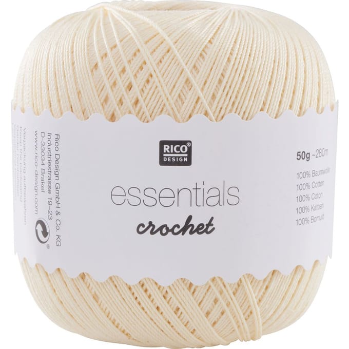 Rico Design Essentials Crochet - Vanilla