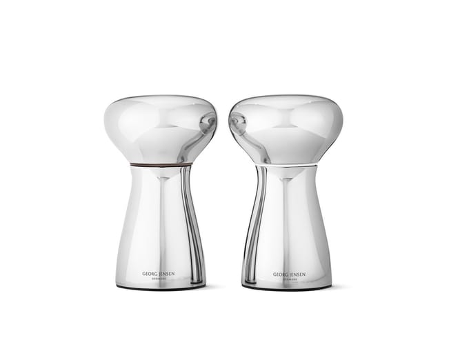 Georg Jensen - Alfredo Bistro Zout- en pepermolen - zilver
