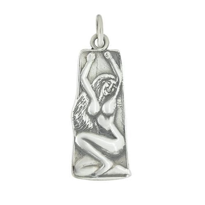 Blinx Jewels Zilveren Hanger Plaat Vrouw