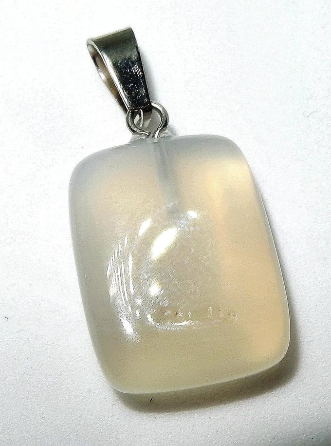 Platte hanger Agaat