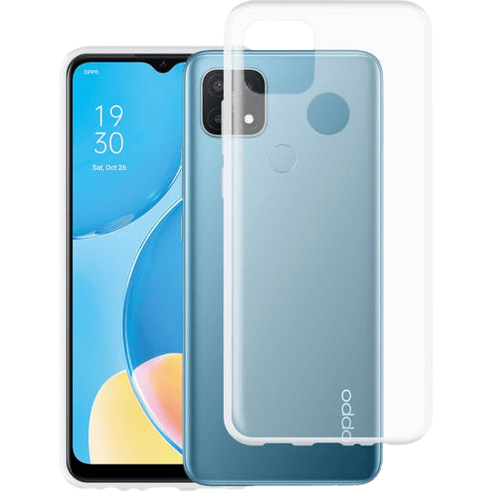 Just in Case OPPO A16(s)/A54(s) Siliconen (TPU) Hoesje  Clear