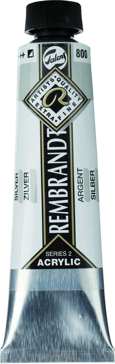 Rembrandt Acryl Verf Serie 2 Silver (800)