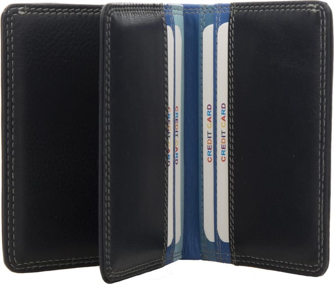 BURKELY Multicolour - Creditcardhouder - Blauw Multi