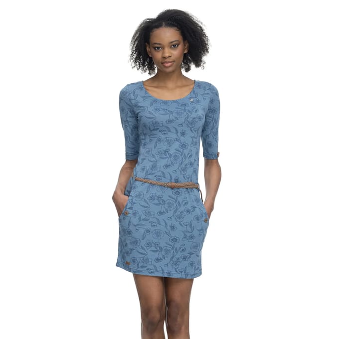 Bloemmotief jurk dames Ragwear Tanya
