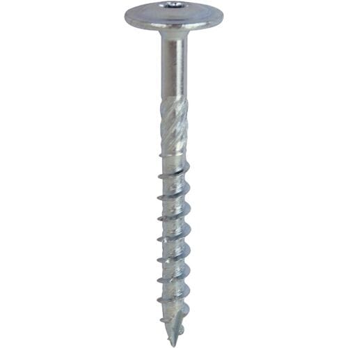 Woodies - Tellerkopschroeven - Torx 30 Tellerkop - 6 x 80mm - Deeldraad - Verzinkt (100 stuks)