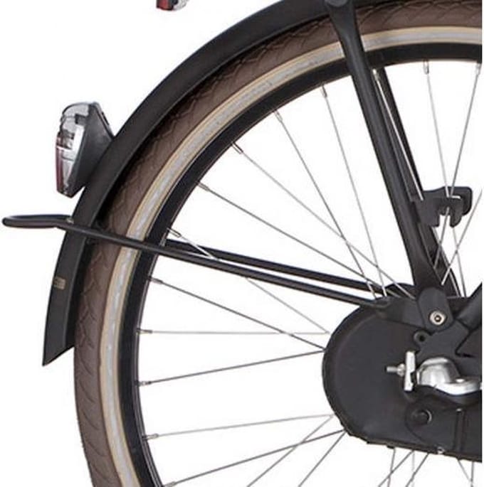 Cortina Spatbordstang achter 26 U4 jet black matt