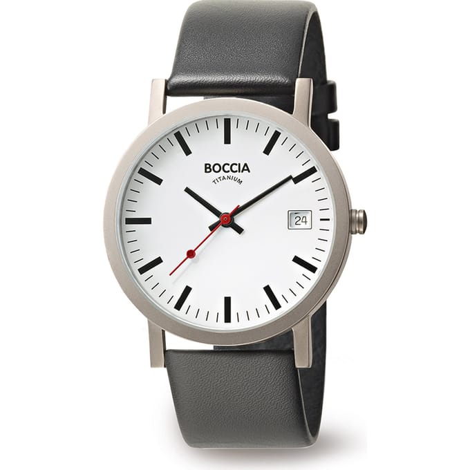 Boccia Titanium 3622.01 Heren Horloge 38 mm