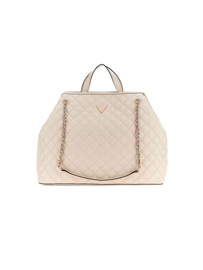 GUESS shopper Giully II 2 in 1 Tote Bone beige