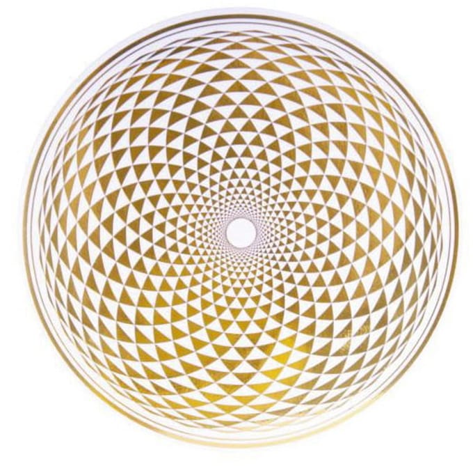 Sahasrara (kroon-chakra) sticker 18 cm