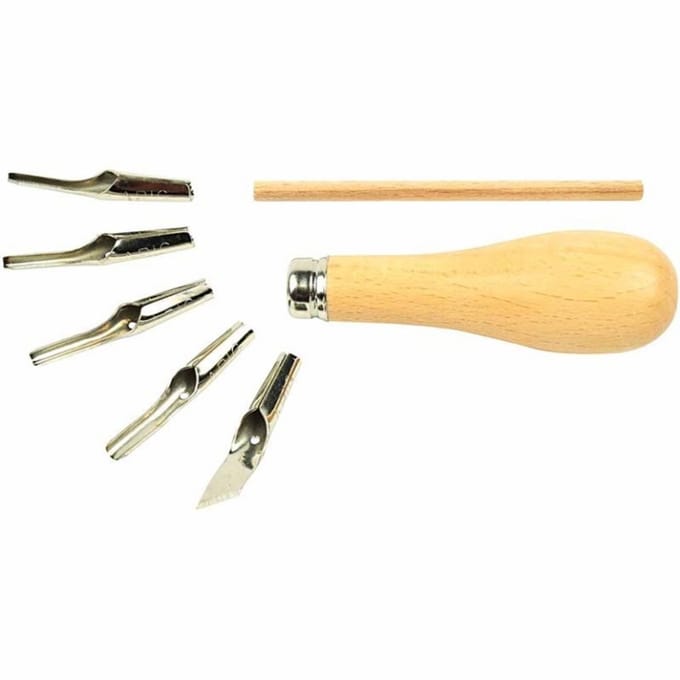 Linoset Abig 5 Stück + Halter