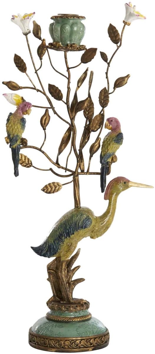 Light & Living Kandelaar Heron - Geel - 22x11x44cm - Modern - Metaal