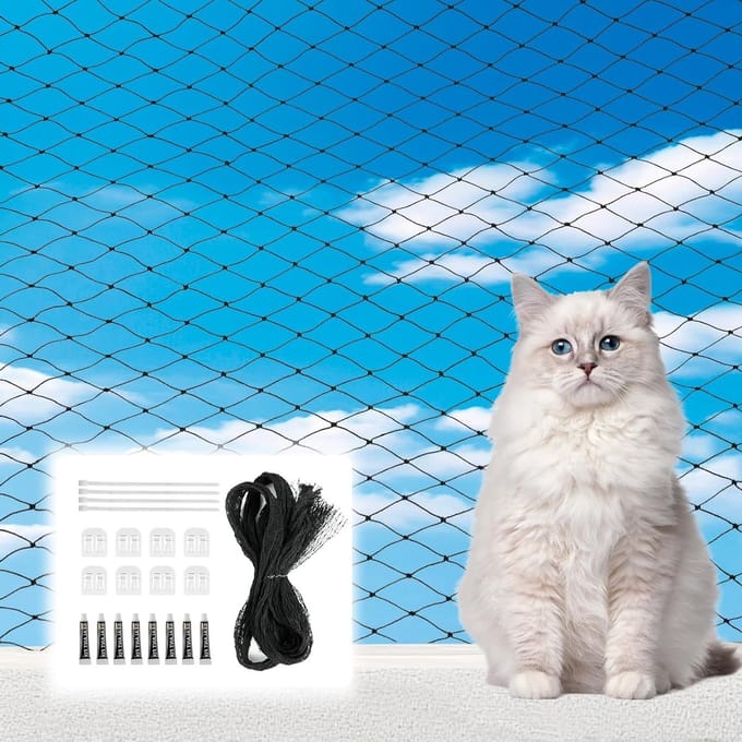 Kattennet Balkon - Kattengaas - Duurzaam