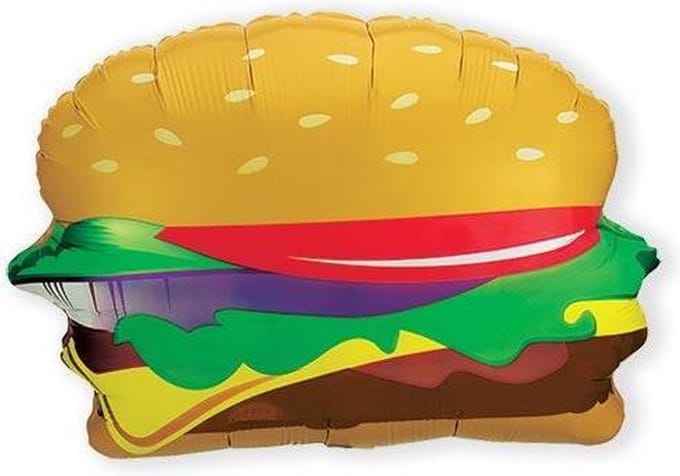 Folieballon hamburger (71cm)