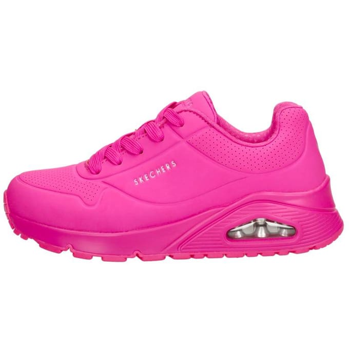 Skechers Uno Gen1 - Neon Glow Meisjes Sneakers - Roze