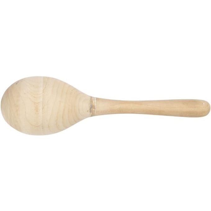 Creotime Houten Ratel/sambabal Lichtbruin 20 Cm