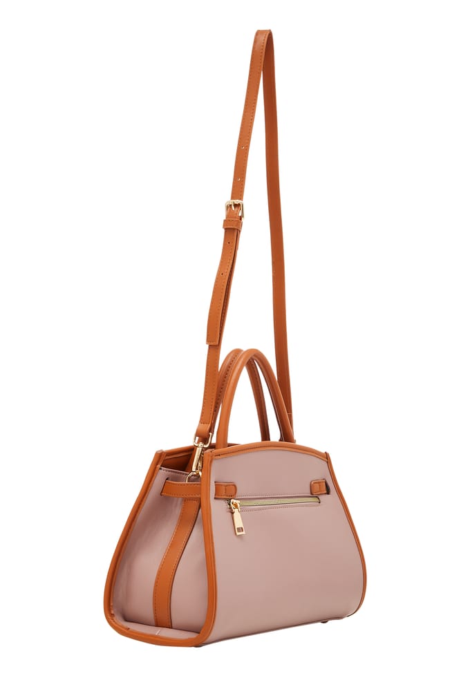 usha Handtas Dames donkerbeige
