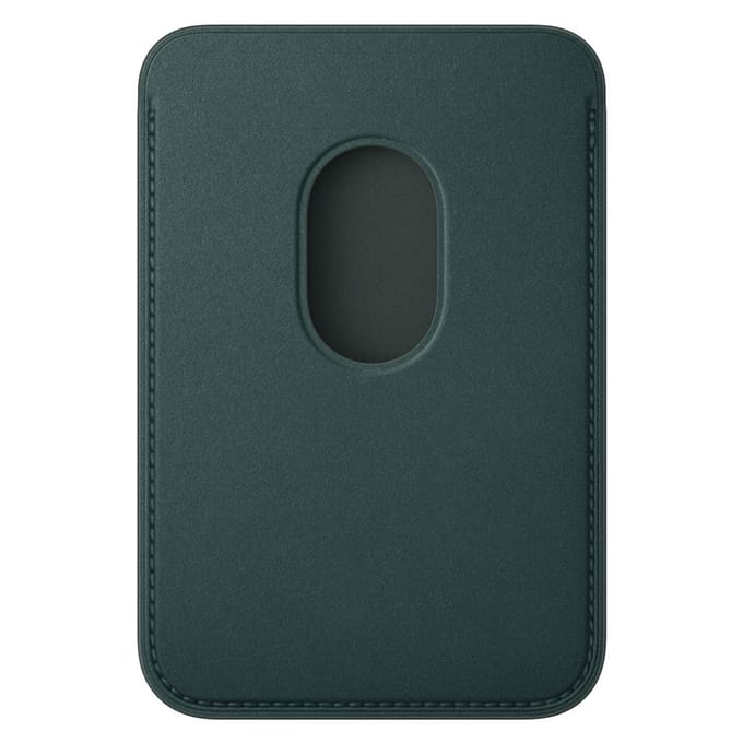 Apple FineWoven Wallet MagSafe met 'Zoek-mijn' functie - Dark Green