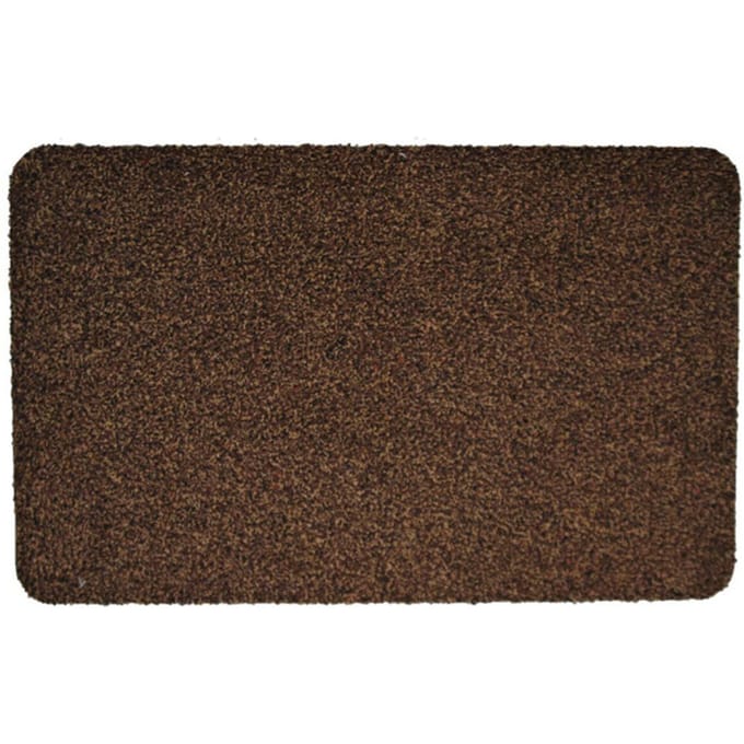 Veer Carpets Wasbare deurmat aqua stop 60 × 100 cm brown