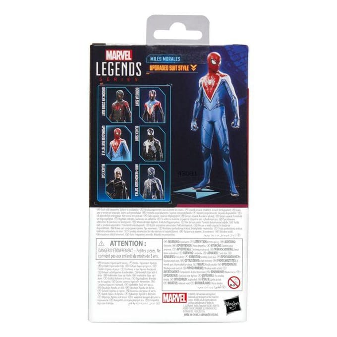 Marvel Legends Series - Gamerverse Miles Morales Upgraded Suit Style - Actiefiguur 15cm