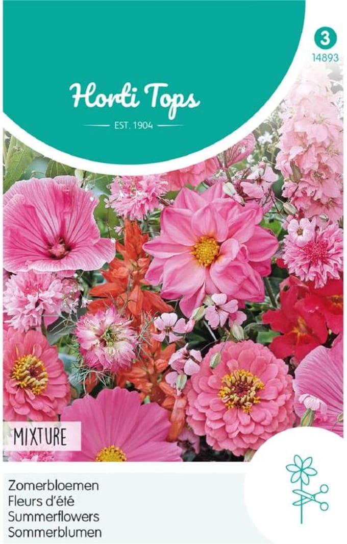 Hortitops Zomerbloemen 4 Tinten