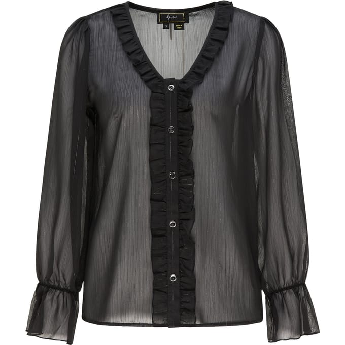 Faina Blouse Dames zwart
