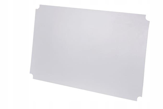 Beschermmat voor magazijnstelling 1184x434mm Polypropyleen Wit