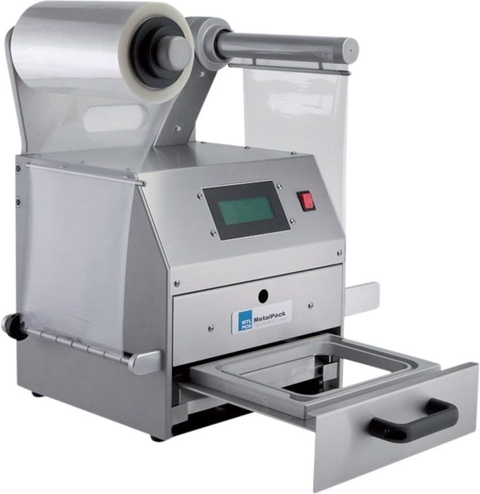 Topsealmachine DeLuxe T240 + autom. foliedoorvoer (excl. malset)