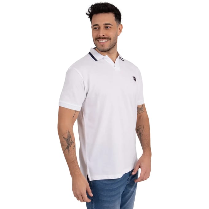 Katoenen piqué polo Camberabero