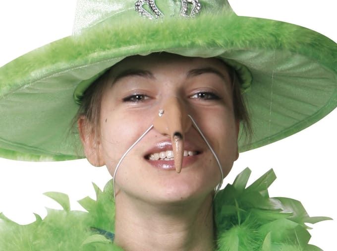 Neus - Heks - Met elastiek