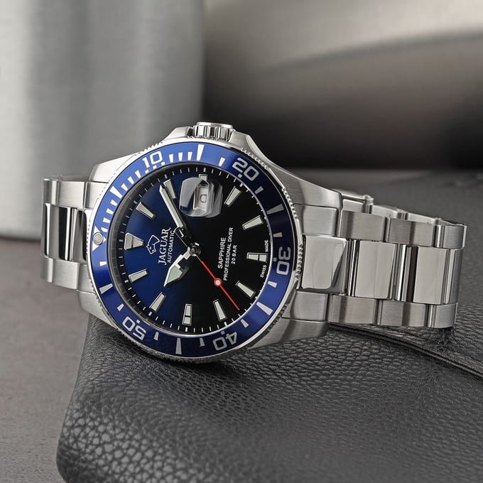 Jaguar Executive J886/5 Executive Diver Horloge