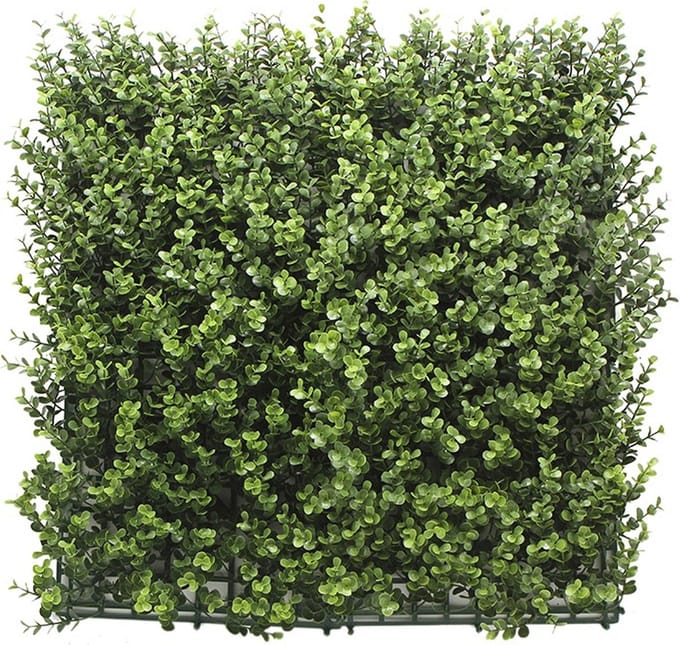 kunsthaag Buxus Lea - 100x100cm - Kunstklimop - Wandpaneel - Balkonscherm