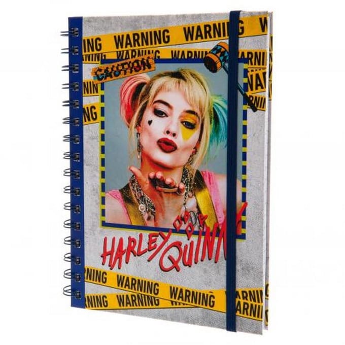 Notitieboek - Birds of Prey: Harley Quinn Warning - A5