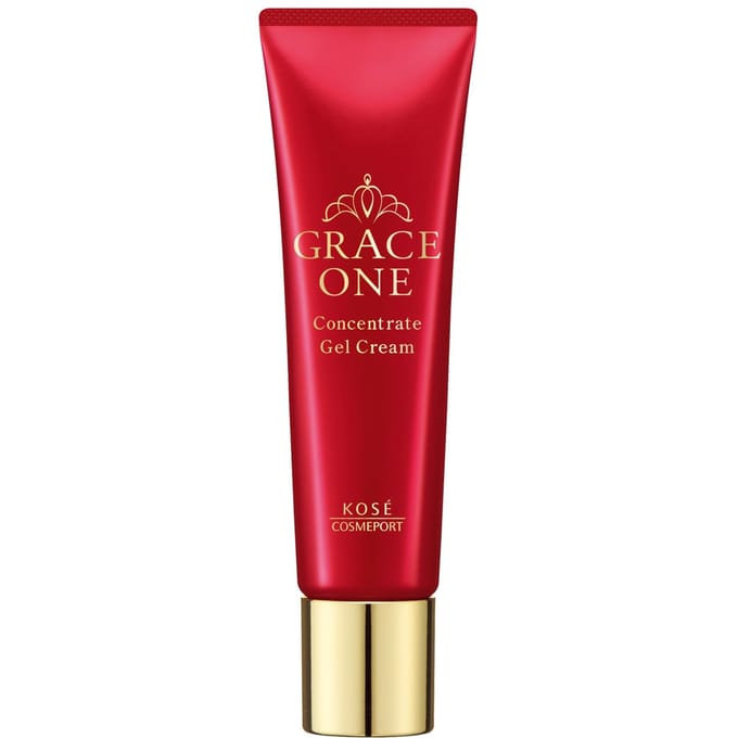 Grace One Intensief Herstellende Gel Crème 30g Bonus Mee-eters Masker KOSE (Spotgebruik) + (Ouderenzorg) wit