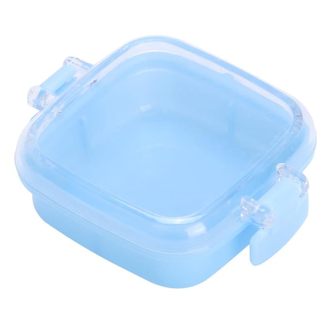 12 stuks Voedselveilig Plastic Snoepdoos Koekje Snack Opbergdoos met DekselBlauw blauw
