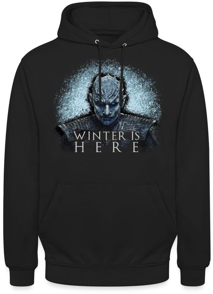 Game Of Thrones Night King Winter Is Here Hoodie Unisex