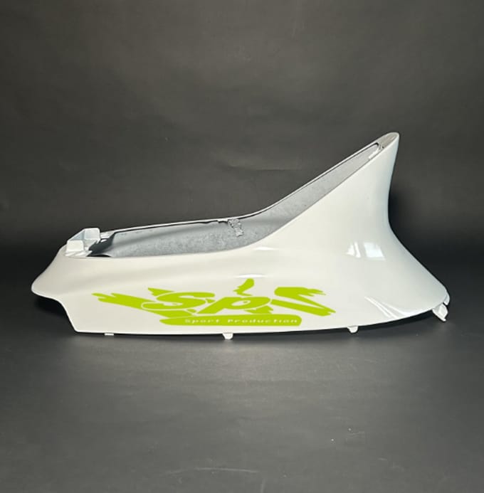 Piaggio Old Zip Stickerset - SP 98 - Fluor Geel