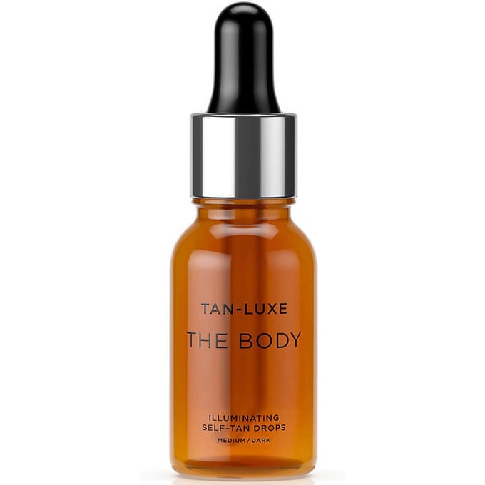Tan-Luxe The Body Illuminating Self-Tan Drops Serum Medium/Dark