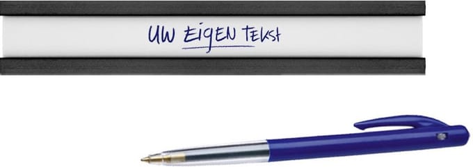 CombiCraft magnetische etikethouders 76x13 mm - set van 5