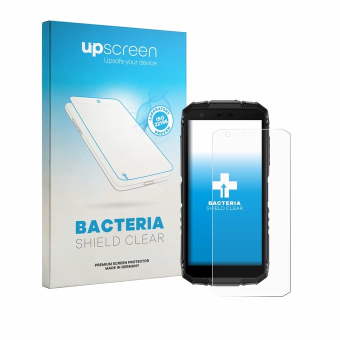 upscreen - Screenprotector voor Doogee Fire 3 - Folie Beschermfolie transparant antibacterieel