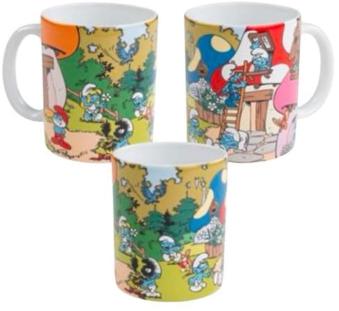 Smurfenmok - Het smurfendorp - De smurfen - 320 ML - 1 mok