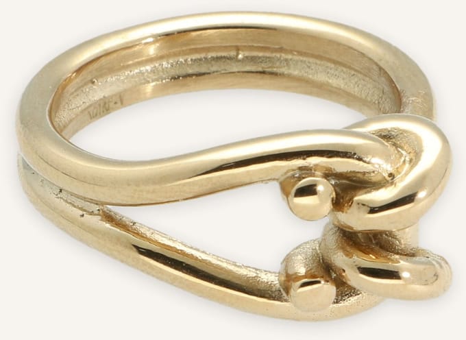 Notre-V Ring Sieraden Dames - Goudkleurig - Maat ONESIZE
