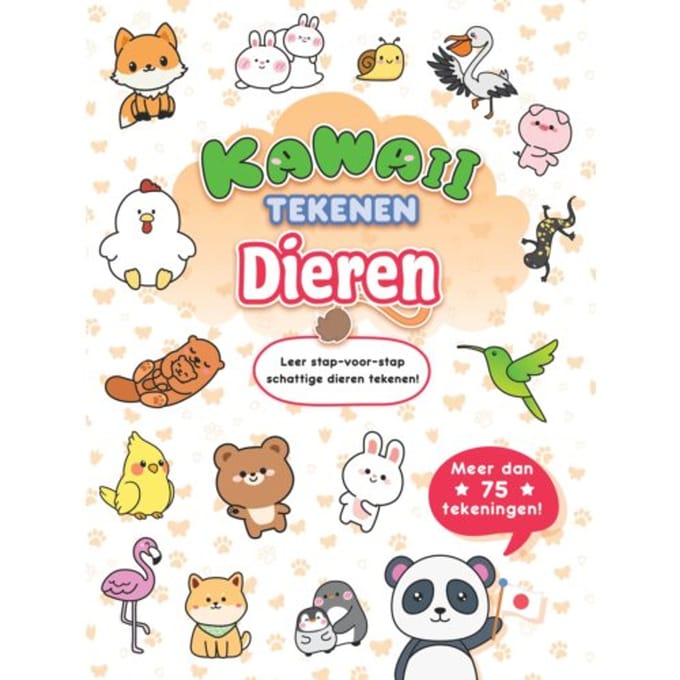 Kawaii Tekenen Dieren - Rebo International B.V.