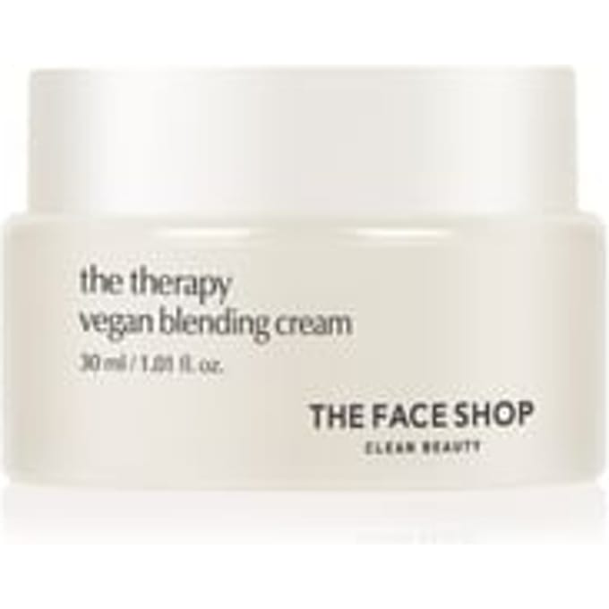 [THE FACE SHOP] The Therapy Vegan Blending Cream 60ml 30 white