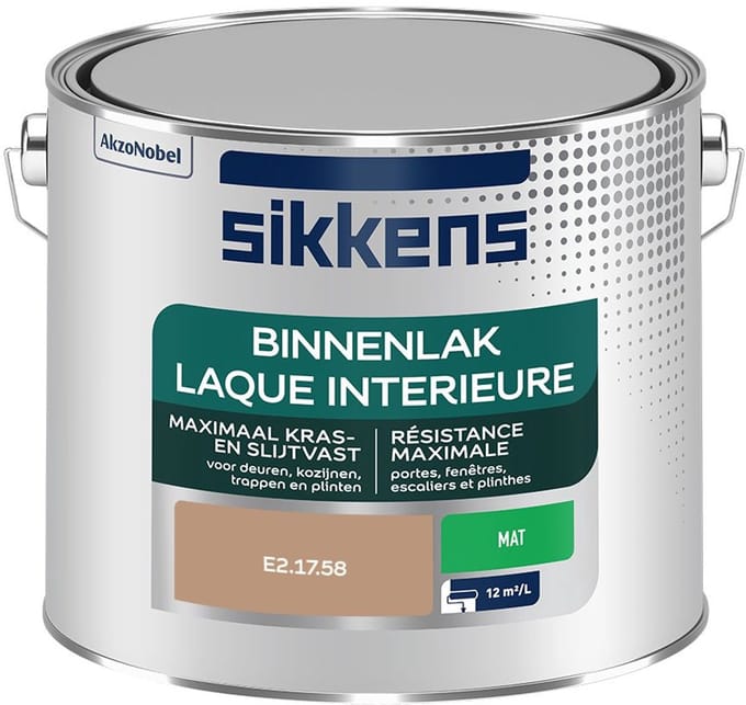 Sikkens - Binnenlak Mat - E2.17.58 - Mengverf - 2,5 L