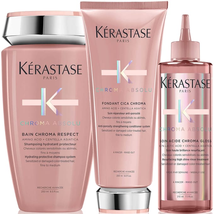 Kérastase Oppervlakte Vernieuwende Uitspoelbare Glansbehandeling Kérastase - Chroma Absolu Soin Acide Chroma Gloss Oppervlakte Vernieuwende Uitspoelbare Glansbehandeling
