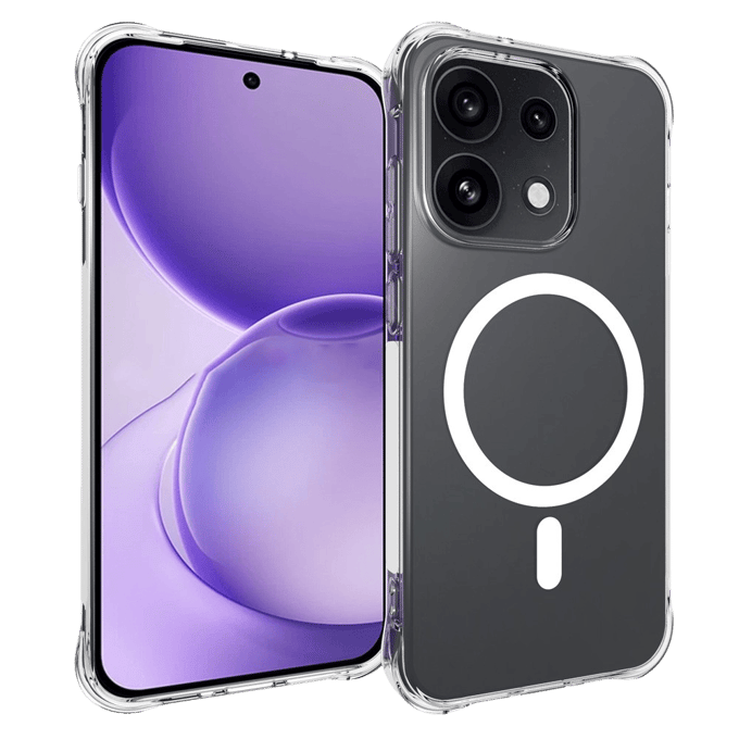 CaseBody OPPO Reno16 Pro 5G Magnetisch Hoesje Transparant