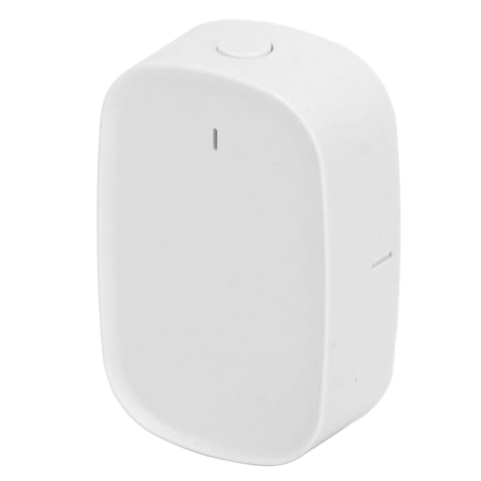 Deur Raam Sensor Detector Draadloos Open Contact Sensor WiFi APP Timer Magneet Achterkant Zelfklevend white